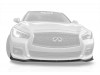 Vicrez VZ Style Polyurethane Front Lip vz100343 | Infiniti Q50 Premium 2014-2017