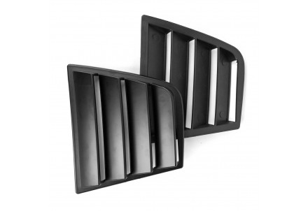 Vicrez LV Style Quarter Window Louvers vz102219 | Dodge Charger 2011-2023