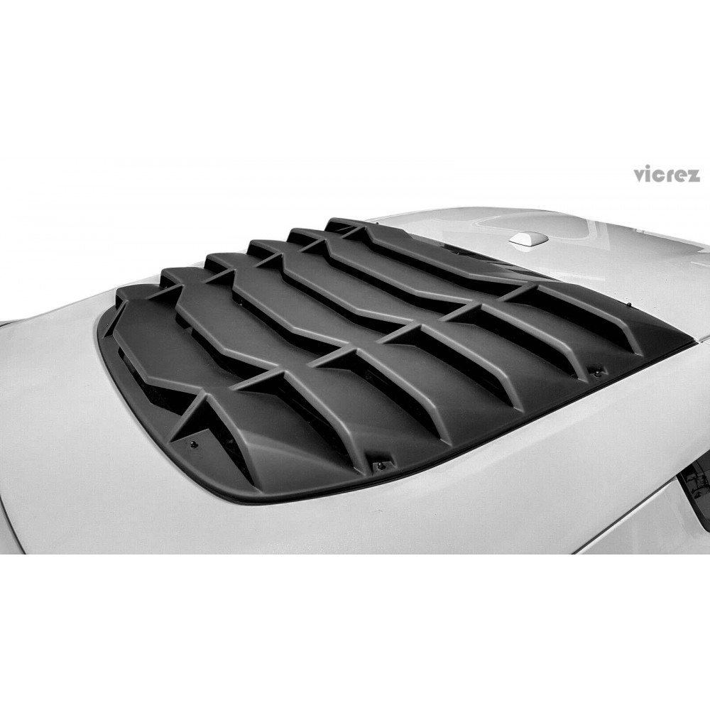 Vicrez LV Style Rear Window Louvers vz101679 | Nissan 370z 2009-2019