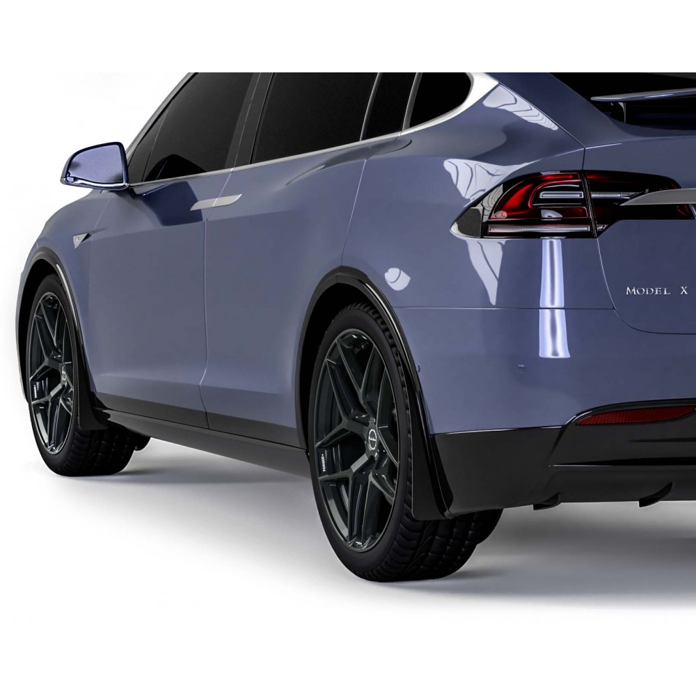 Vicrez Mud Flaps Front and Rear vz101804 | Tesla Model X 2015-2020