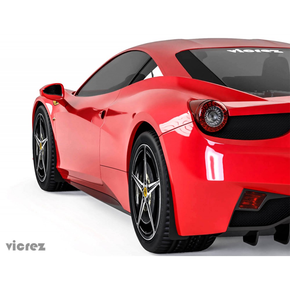 Vicrez Mud Flaps Front and Rear vz101657 | Ferrari 458 2009-2015