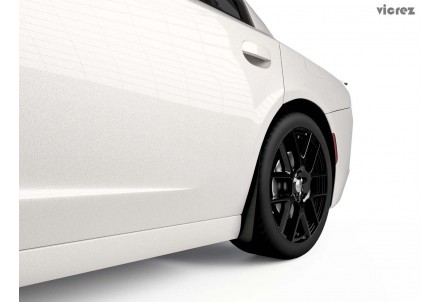 Vicrez Mud Flaps Rear vz101086 | Dodge Charger 2015-2023