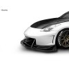 Vicrez N3R/ V3R Front Bumper Lip Splitter vz100591 | Nissan 350z & 370z