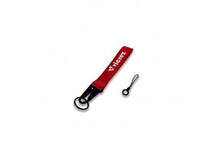 Vicrez Red Wrist Lanyard Keychain - Car Key Wristlet & Strap Holder VZG100017