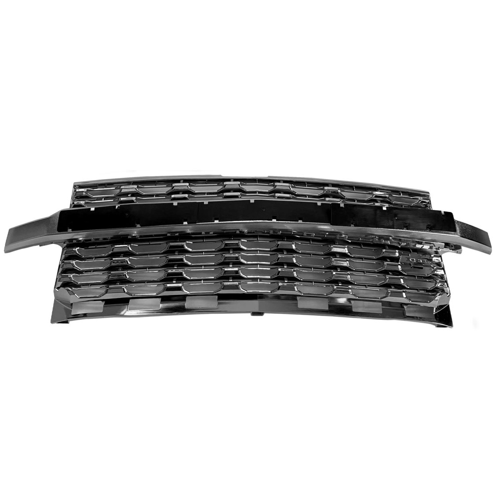 Vicrez Replacement Black Front Grille vz104492 for Chevrolet Silverado 2019-2021