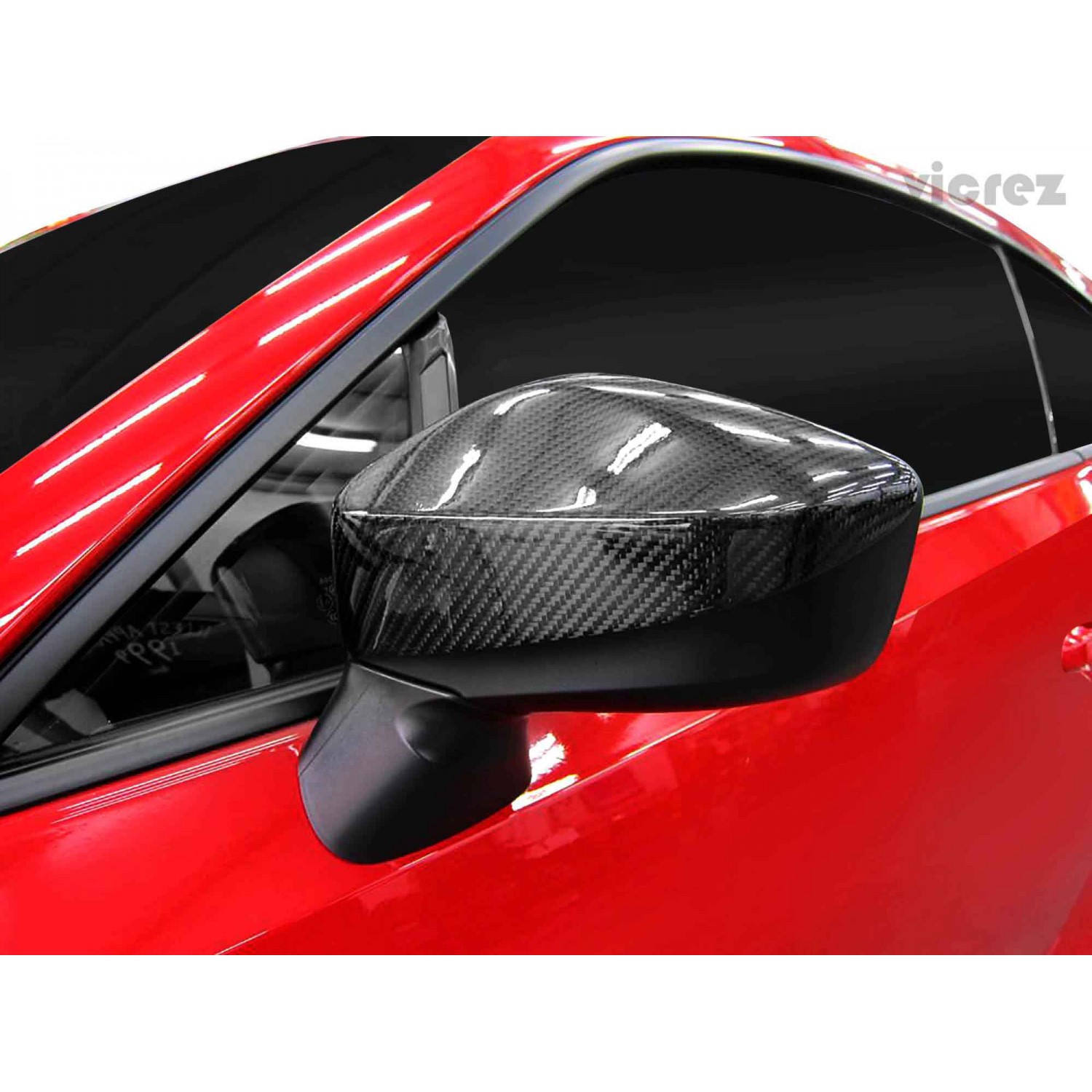 brz carbon fiber mirrors