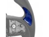 Vicrez Carbon Fiber Steering Wheel + LED vz105139 | Audi B8 2013-2016
