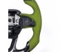 Vicrez Carbon Fiber Steering Wheel + LED vz105015 | Infiniti QX50 2018-2021