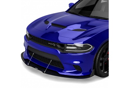 Vicrez V3R Front Splitter vz102291 | Dodge Charger SRT, Scat Pack 2015-2023