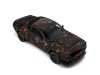 Vicrez Vinyl Car Wrap Film vzv10917 Burgundy Floral Pattern