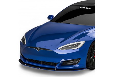 Vicrez VR1 Front Splitter vz102385 | Tesla Model S 2015-2023