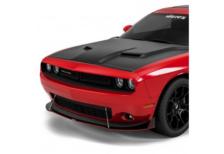 Vicrez VZ Style Front Bumper Splitter vz102324 | Dodge Challenger GT, R/T, SXT 2008-2023