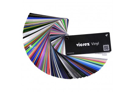 Vicrez Vinyl Color Catalog Sample Swatch Booklet vzv10268