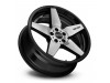 Reika Seeker R15 Gloss Black Machine Face Wheel 17" x 8" | Subaru Outback 2020-2024