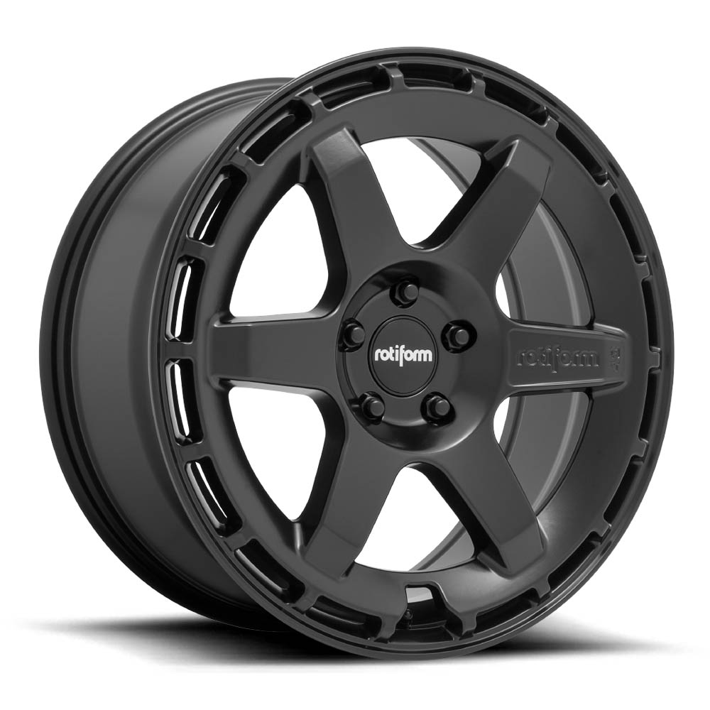 Rotiform 1PC R186 KB1 Matte Black Wheel (19