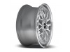 Rotiform 1PC R155 LSR GLOSS SILVER MACHINED Wheel (19