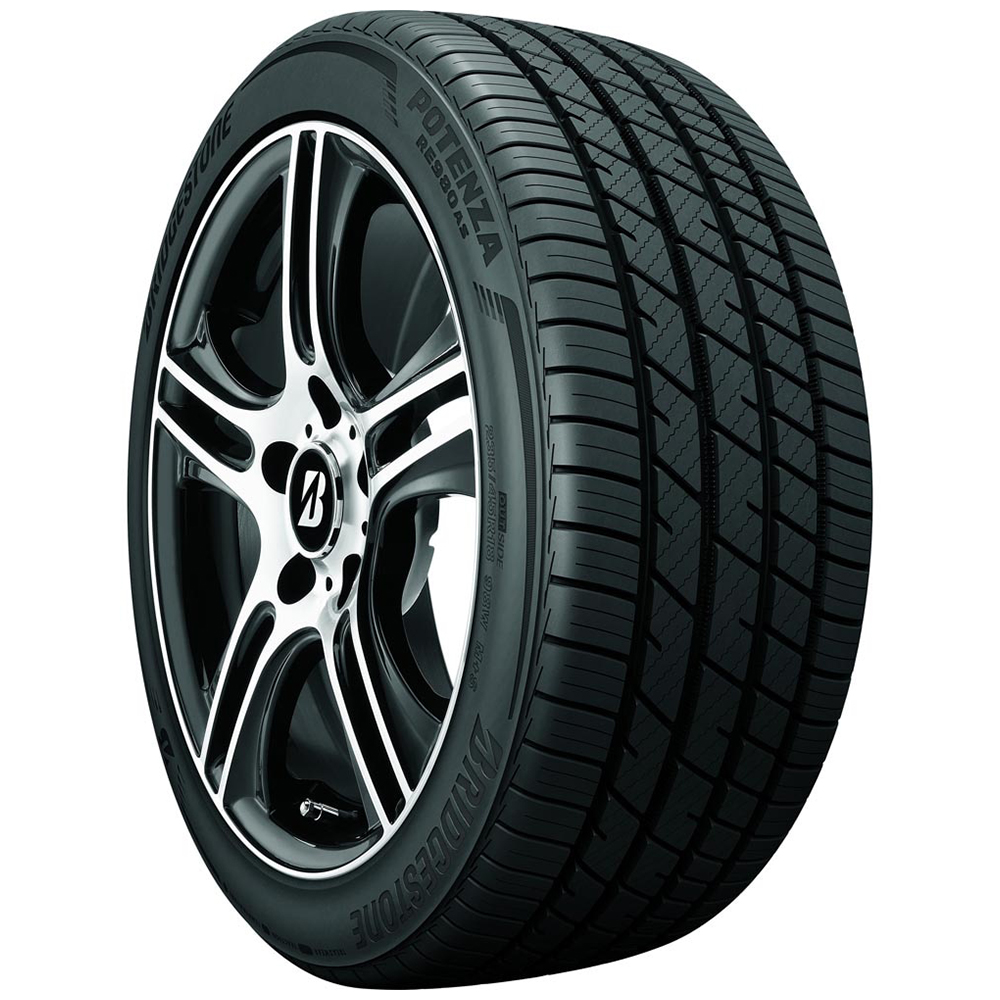 Bridgestone Potenza RE980AS+ Black Sidewall Tire (245/45R18 100W) vzn120447