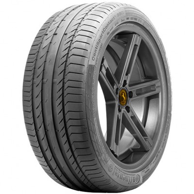 Continental ContiSportContact 5-CS Black Sidewall Tire (255/40R21 102Y XL OEM: Rolls-Royce) vzn120573