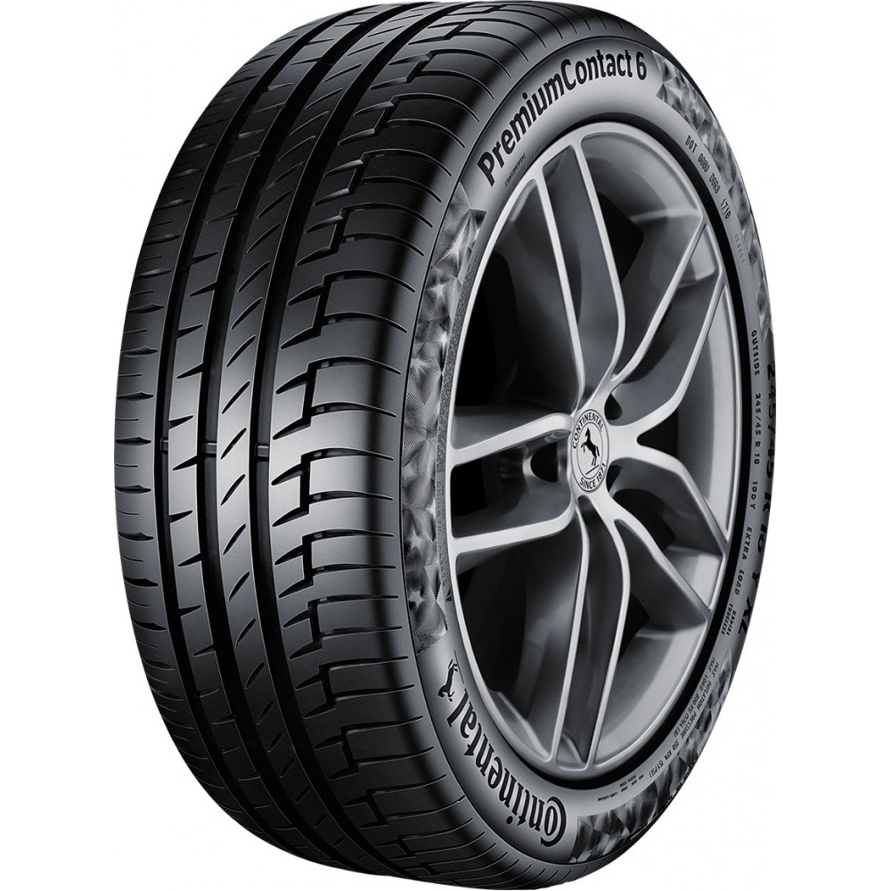 Continental PremiumContact 6 Black Sidewall Tire (255/40R22 103V XL OEM: Jaguar) vzn120869