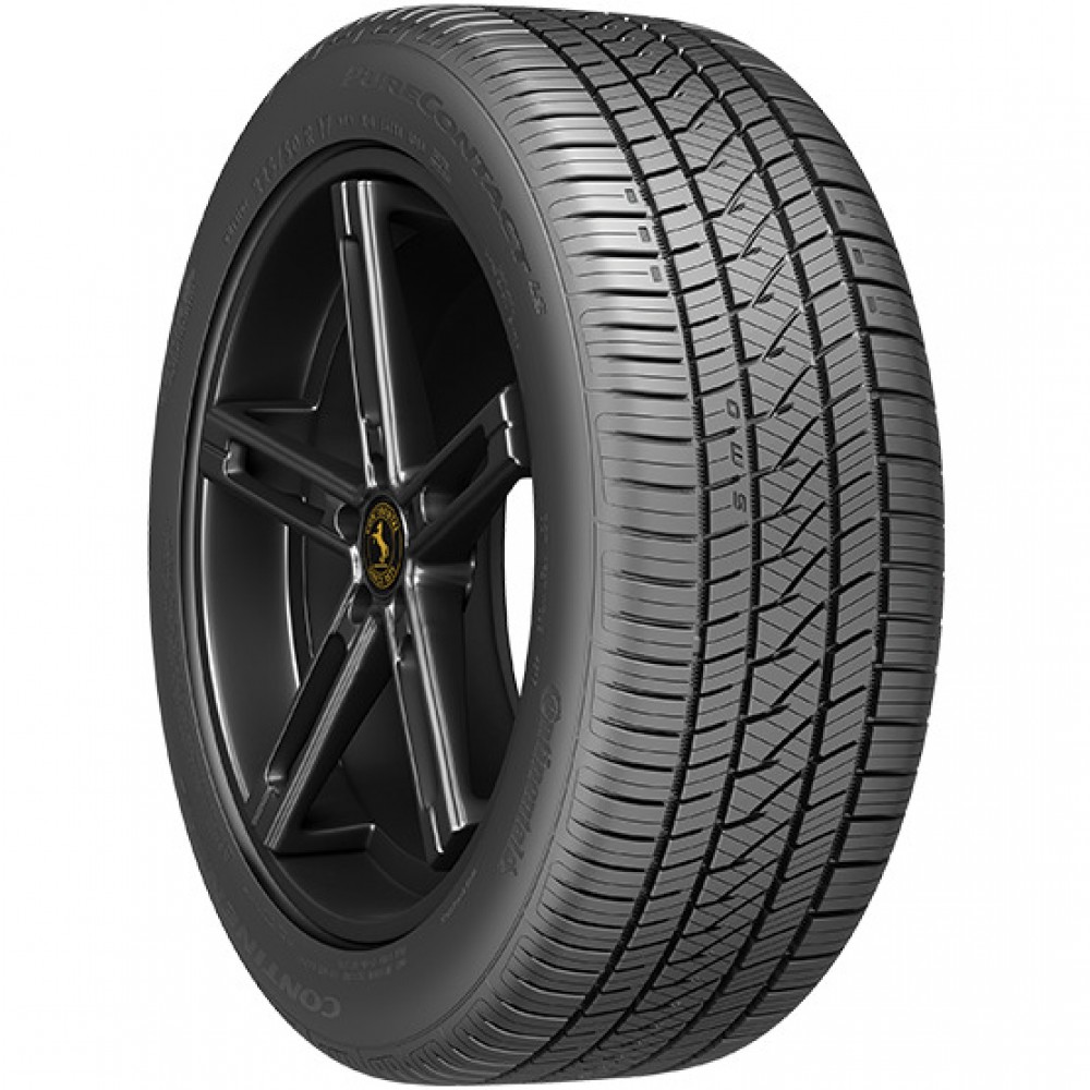 Continental PureContact LS Black Sidewall Tire (245/50R18 100V) vzn120756