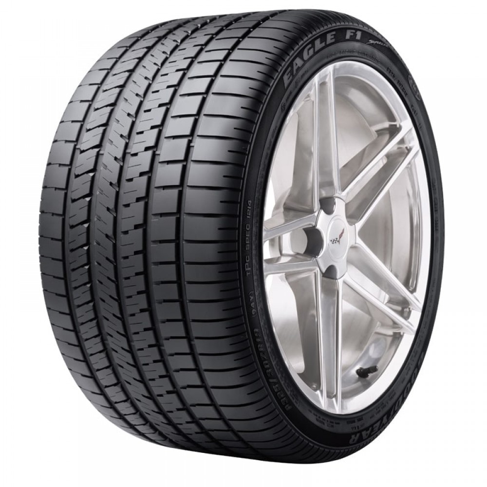 Goodyear Eagle F1 Supercar Black Sidewall Tire (245/45ZR20 99Y) vzn121036