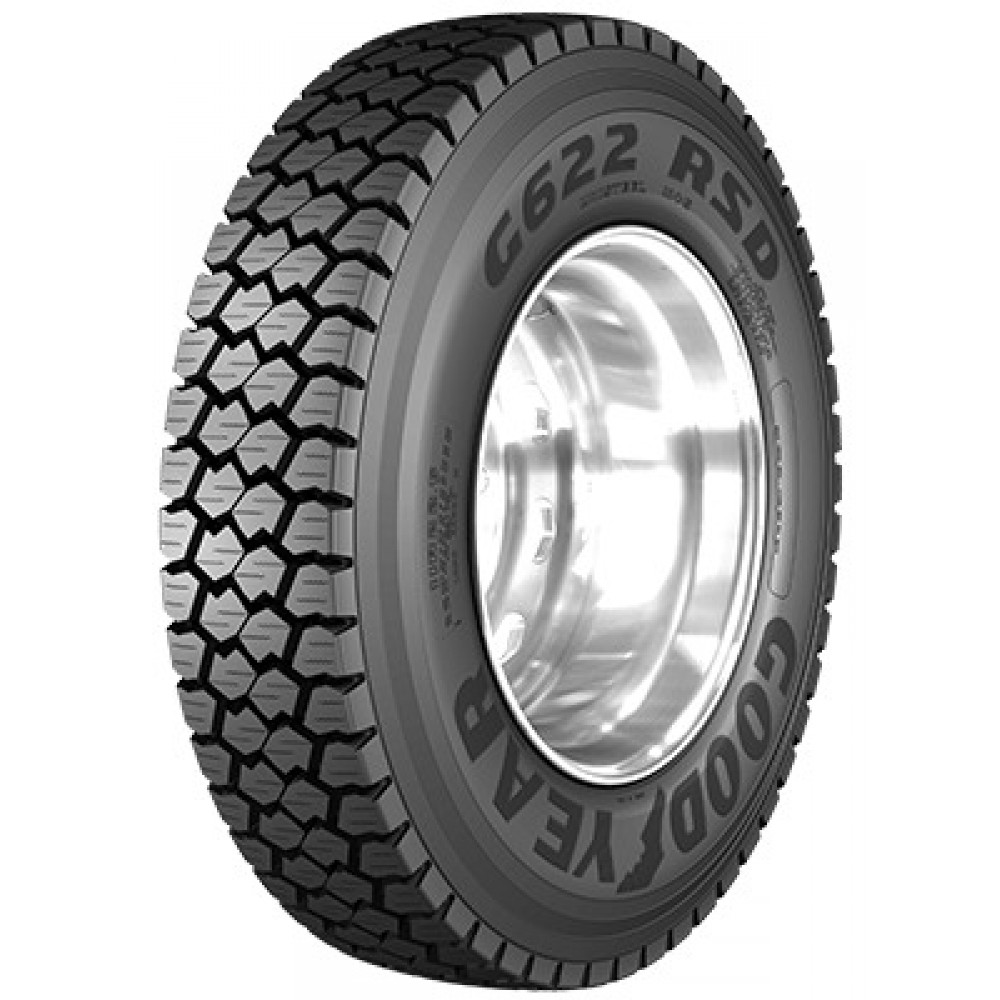 Goodyear G622 RSD Black Sidewall Tire (245/70R19.5 133L) vzn121260