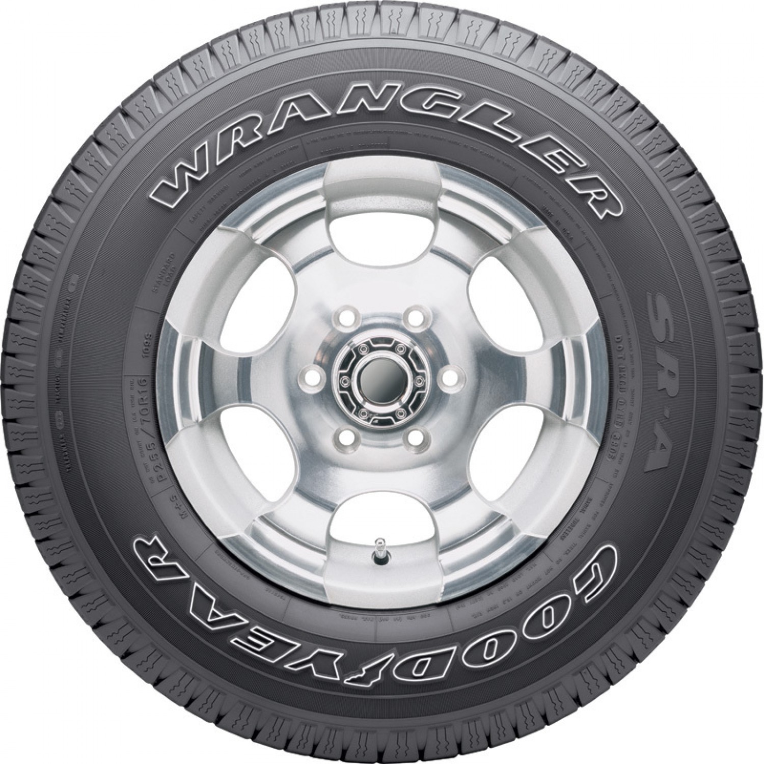 Goodyear Wrangler SR A Outlined White Letters Tire P275 60R20 114S 