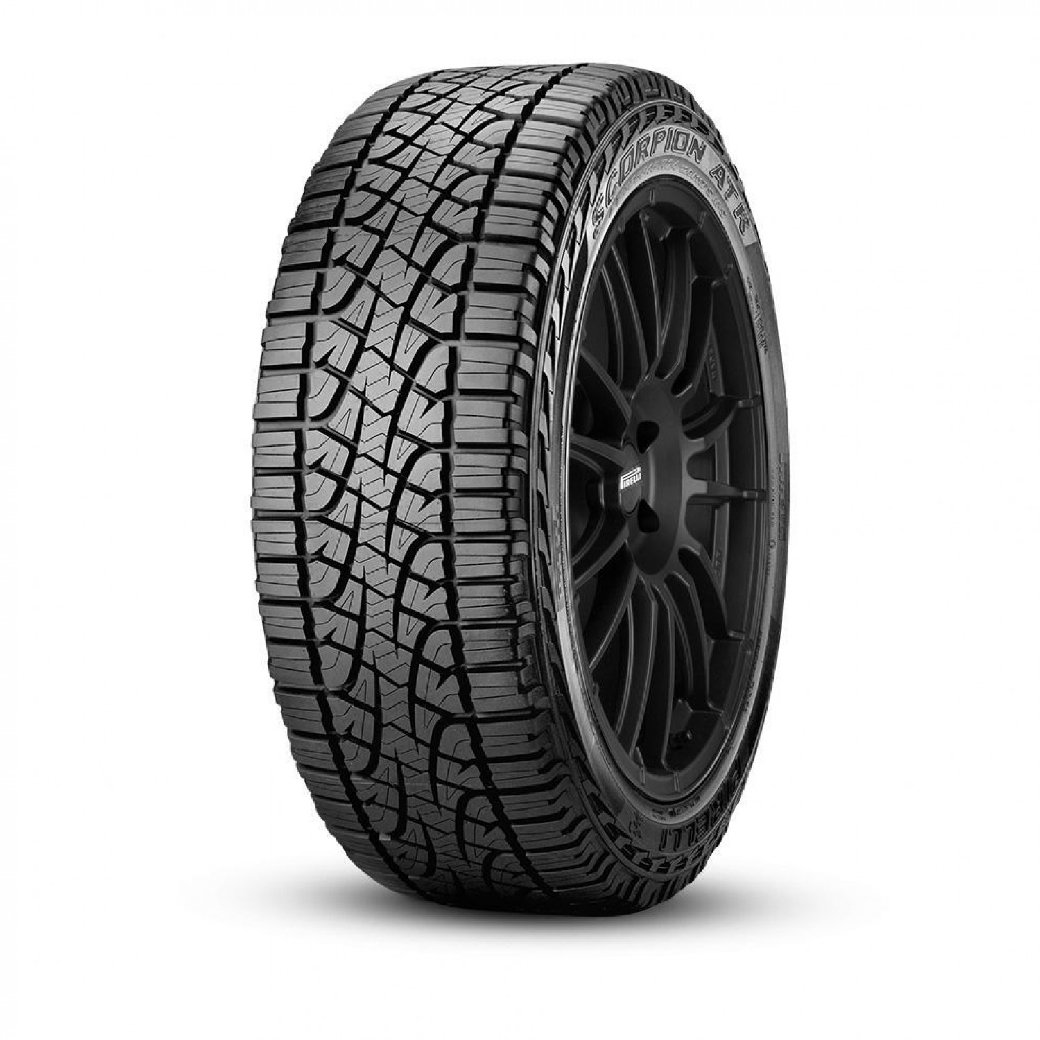 Pirelli Scorpion All Terrain Reversable 110T) White Letters/Black Outlined Plus (245/70R17 Tire Sidewall vzn121972