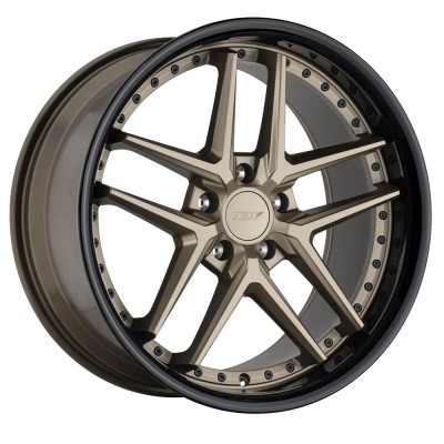 TSW Premio Matte Bronze With Gloss Black Lip Wheel 20" x 10" | Chevrolet Camaro 2016-2023