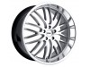 TSW Snetterton Hyper Silver With Mirror Cut Lip Wheel (17