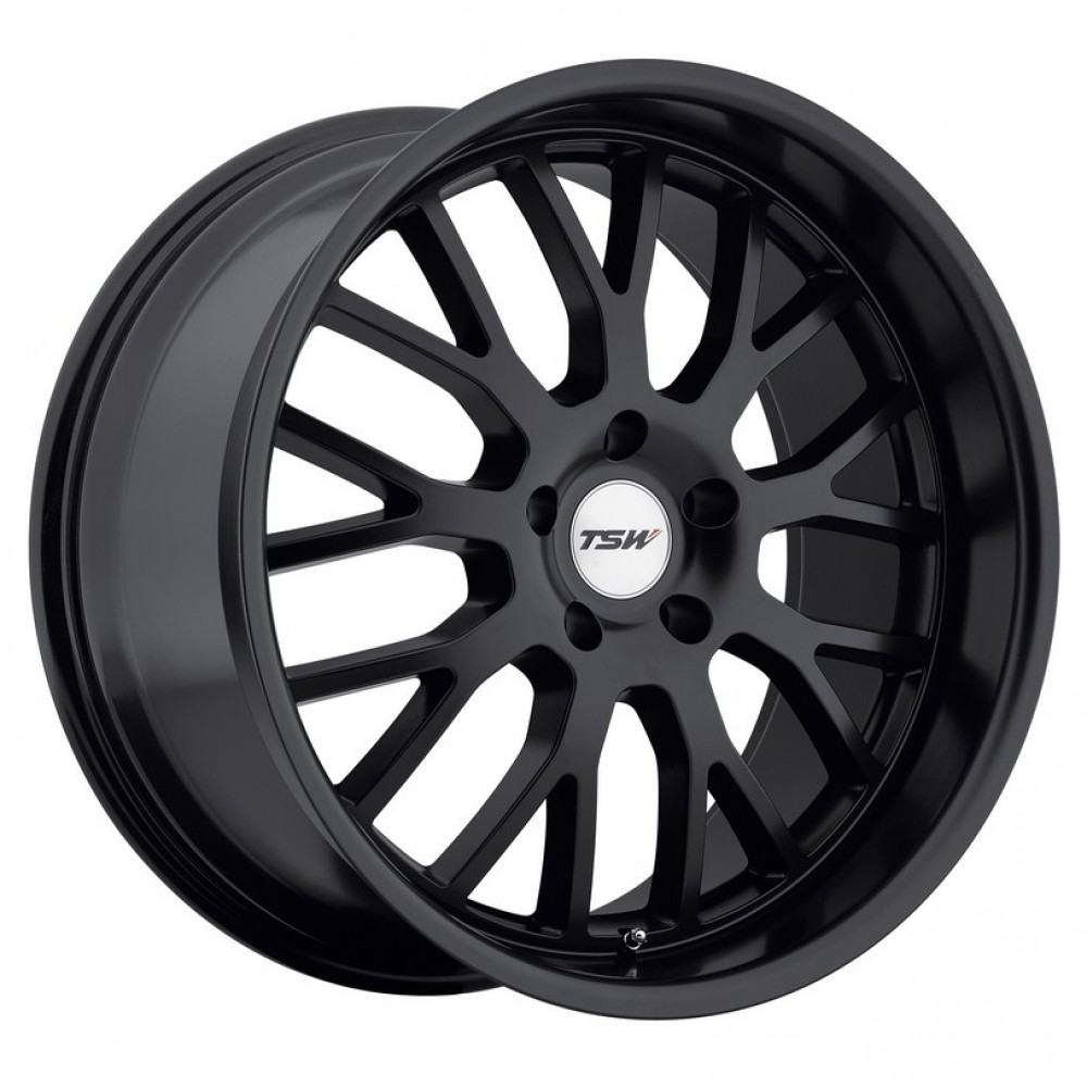 TSW Tremblant Matte Black Wheel (19