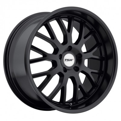 TSW Tremblant Matte Black Wheel (18