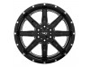 Tuff T15 GLOSS BLACK W/ MILLED SPOKES Wheel (22