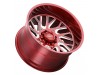 Tuff T4B CANDY RED W/ MILLED SPOKE Wheel (20