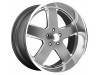 US Mag 1PC U118 HUSTLER MATTE GUN METAL Wheel (20