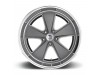 US Mag 1PC U120 ROADSTER MATTE GUN METAL MACHINED Wheel (20