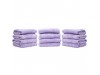 Vicrez Auto Care vac120 Super Soft Microfiber Dryer Towel (16" x 16"), Lavender, Pack of 12