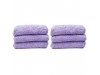 Vicrez Auto Care vac120 Super Soft Microfiber Dryer Towel (16" x 16"), Lavender, Pack of 6