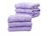 Vicrez Auto Care vac120 Super Soft Microfiber Dryer Towel (16" x 16"), Lavender, Pack of 6