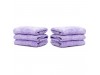 Vicrez Auto Care vac120 Super Soft Microfiber Dryer Towel (16" x 16"), Lavender, Pack of 6