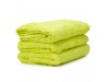 Vicrez Auto Care vac120 Super Soft Microfiber Dryer Towel (16" x 16"), Lime Green, Pack of 3