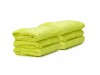 Vicrez Auto Care vac120 Super Soft Microfiber Dryer Towel (16" x 16"), Lime Green, Pack of 6