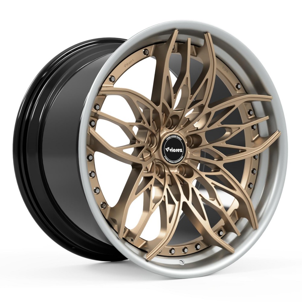 Vicrez V2FR 3-Piece Forged Wheel vzw1078