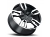 RST Gloss Black Machined Face Wheel (22