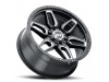 TR18 Gloss Black Milled Wheel (18