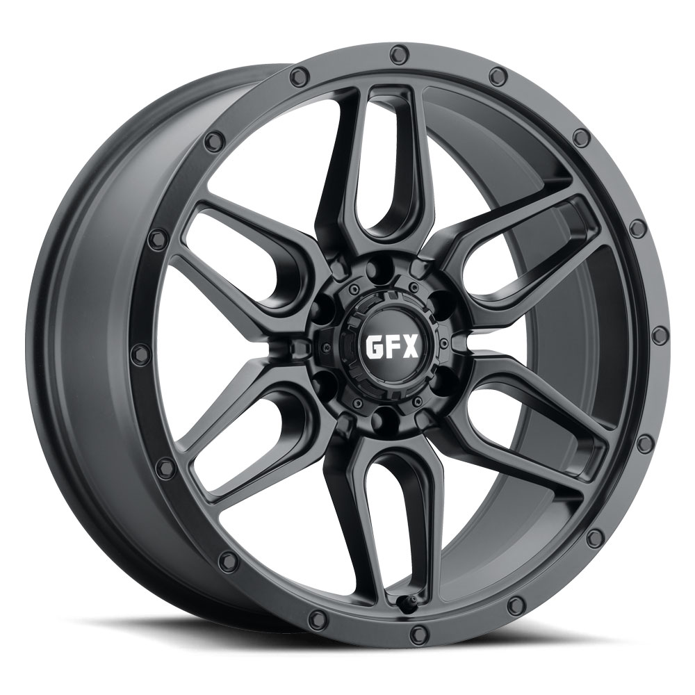 TR18 Matte Black Wheel 17" x 8.5" | Ford Ranger 2019-2023