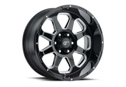 TR10 Gloss Black Milled Wheel 20" x 9" | RAM 1500 (6-Lug) 2019-2023