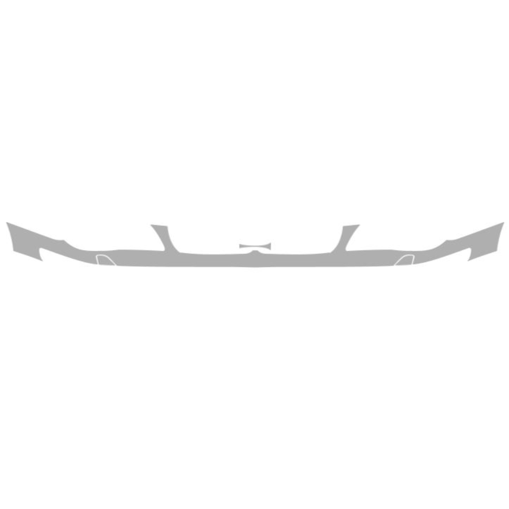 Vicrez Paint Protection PPF Pre-Cut Bumper, Top vpp29671 | BMW Alpina B7 Sedan 2007-2008