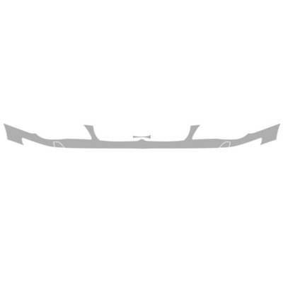 Vicrez Paint Protection PPF Pre-Cut Bumper, Top vpp29671 | BMW Alpina B7 Sedan 2007-2008