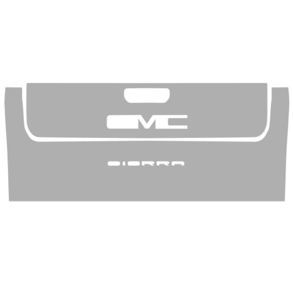 Vicrez Paint Protection PPF Pre-Cut Tailgate, Full vpp4063 | GMC Sierra 1500 Pro SE SLT Crew 2022-2023